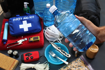Disaster management includes preparing a disaster kit that can be contained in a go bag.These items...