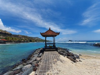 Bali beaches. Black Sands of Bali