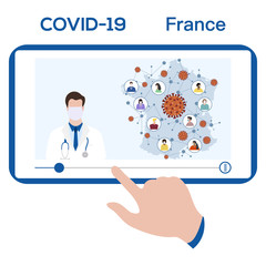 Coronavirus nCoV COVID-19 People Info France News
