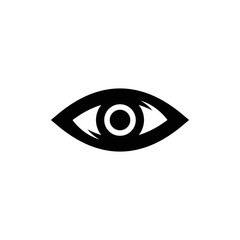 Eye icon. vision symbol vector design