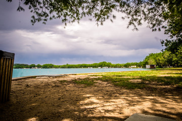 Lake of Banyoles in Catalonia, Spain.