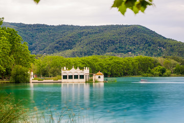 Lake of Banyoles in Catalonia, Spain.