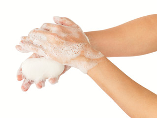 Fototapeta premium hands washing