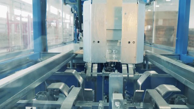 Factory press is manufacturing carton boxes