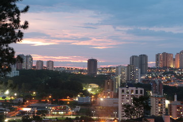 Fototapeta premium foto paisagem urbana