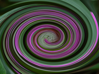 Abstract colorful spiral circles background.