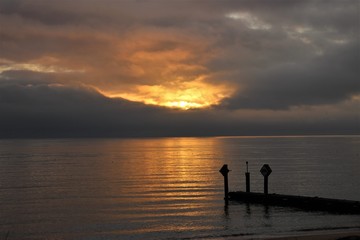 sunrise on Chesapeake Bay