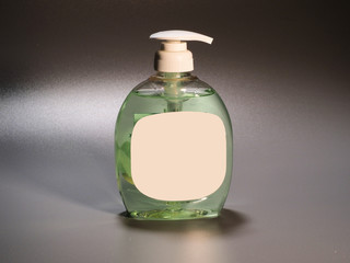 Hand Sanitizer With White Dispenser