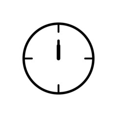 simple clock design set eps 10 vector set of clocked times. Hours of the day, time zones, etc.