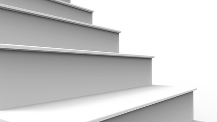 3d rendering, 3d illustration of the stairs.