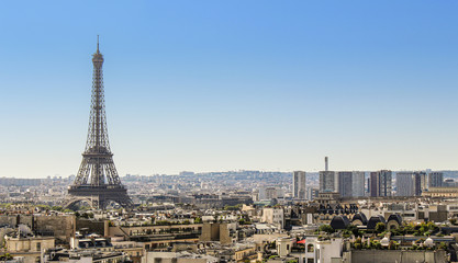 Eiffel Tower from the Arc de Triomphe