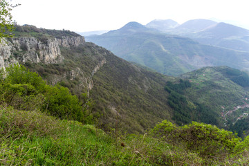 Fototapeta na wymiar Iskar Gorge from village of Zasele, Balkan Mountains