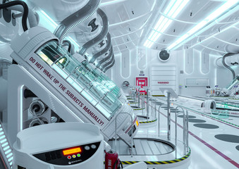 clean hibernation chamber