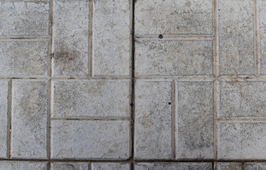 pavement texture, a kind of pavement lined with flat rectangular bars of approximately the same shape and size