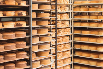 production of cakes and confectionery products at the enterprise.