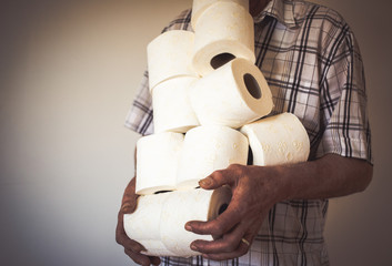 COVID-19 panick buying toilet paper © Melinda Nagy