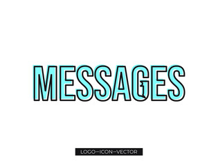 Text messenger icon, messenger logo, Text messenger design, modern Idea and Concept Vector illustration Business Info graphic template with icon,arrow,world