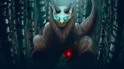 El Flophy en el bosque © Joelmn