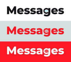 Text messenger icon, messenger logo, Text messenger design, modern Idea and Concept Vector illustration Business Info graphic template with icon,arrow,world