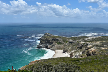 Fototapeta na wymiar Cape of Good Hope is one of the top attractions at Cape Point, Cape Town, South Africa