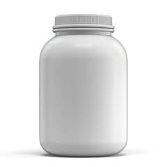 White plastic jag 3D