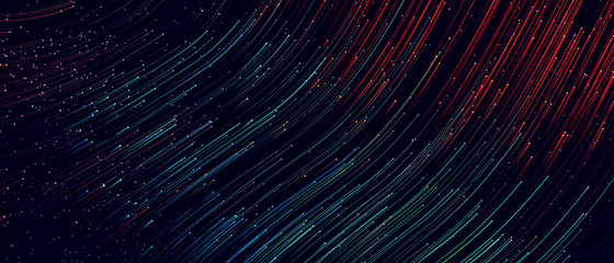 Abstract background with colorful spiral swirl lines