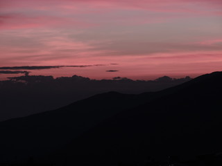 atardecer