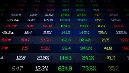 Fototapeta premium stock market exchange graph illustration
