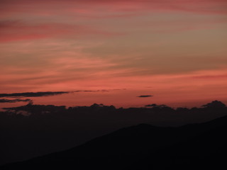 atardecer