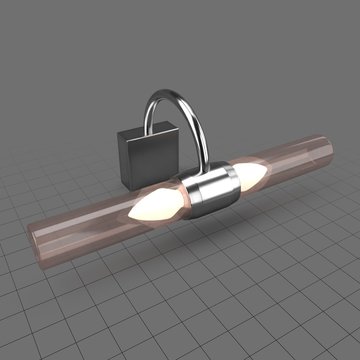 Modern mirror light