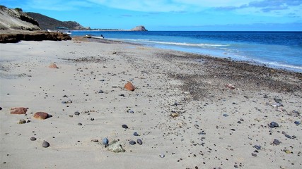 beach and sea