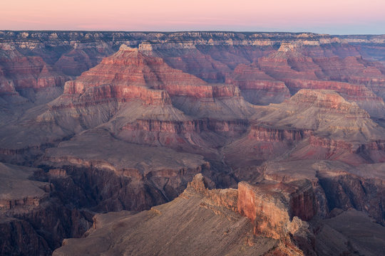Sunrise over the Grand Canyon