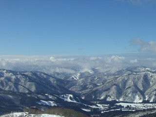 Fototapeta premium 雪山の絶景