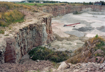 Niagara Escarpment Stone Quarry, Ledgeview, WI