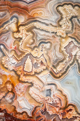 Abstract agate slice natural pattern