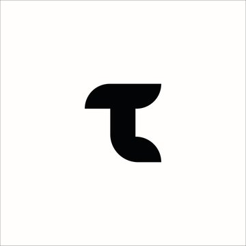 TC letter logo template vector