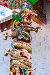 chinese dragon statue