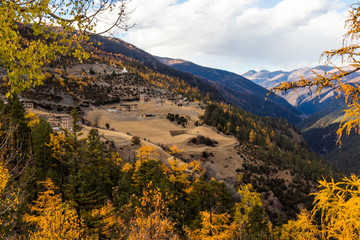 autumn in the mountains