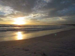 Sunset over the Big Beach - Arraial do Cabo
