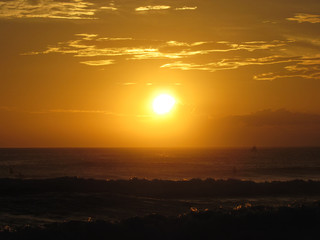 Sunset over the Big Beach - Arraial do Cabo

