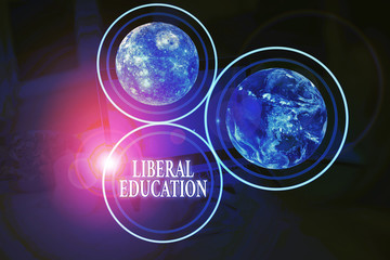 Handwriting text Liberal Education. Conceptual photo education suitable for cultivation of free...