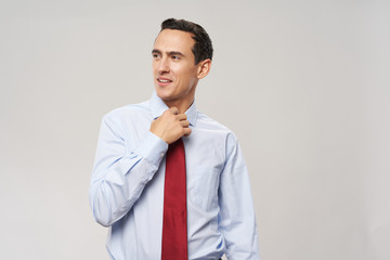 portrait of a handsome young man