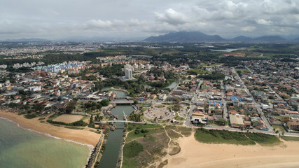 Jacaraipe city photographed in Espirito Santo. Southeast of Brazil. Atlantic Forest Biome. Picture made in 2018.