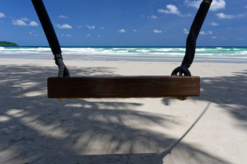 Swing over the Koh Kood Beach