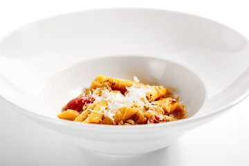 Penne in tomato sauce