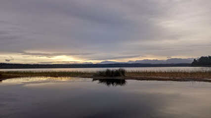 Beautiful landscape of South Island New Zealand