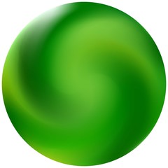Round colored gradient background.