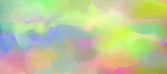 Abstract colorful watercolor for background.