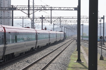 한국 지하철1호선 사진
Korean Subway Line 1 Jeoncheon Photo
