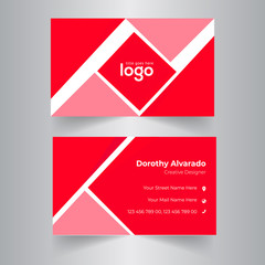 Corporate Business card Template. Creative & Abstract Template